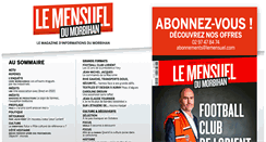 Desktop Screenshot of morbihan.lemensuel.com